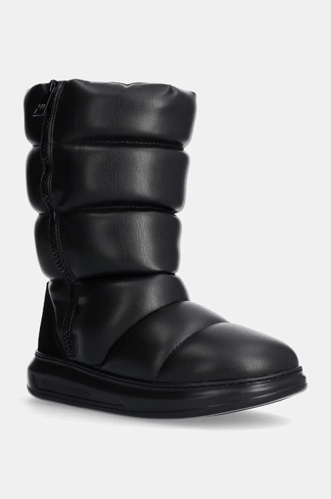 Karl Lagerfeld śniegowce KAPRI KOSI kolor czarny KL44564 - zdjęcie produktu nr 2