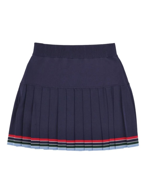 Casablanca pleated mini skirt - Blue - zdjęcie produktu nr 2