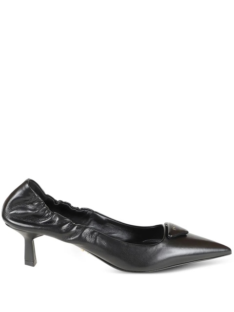 Prada 55mm pointed-toe kitten-heel pumps - Black - zdjęcie produktu nr 1