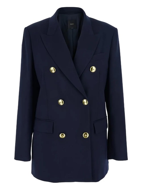 PINKO New Guinea double-breasted blazer - Blue - zdjęcie produktu nr 1