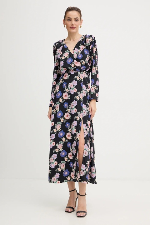 Morgan sukienka kolor szary maxi prosta ROBIE.F - zdjęcie produktu nr 2