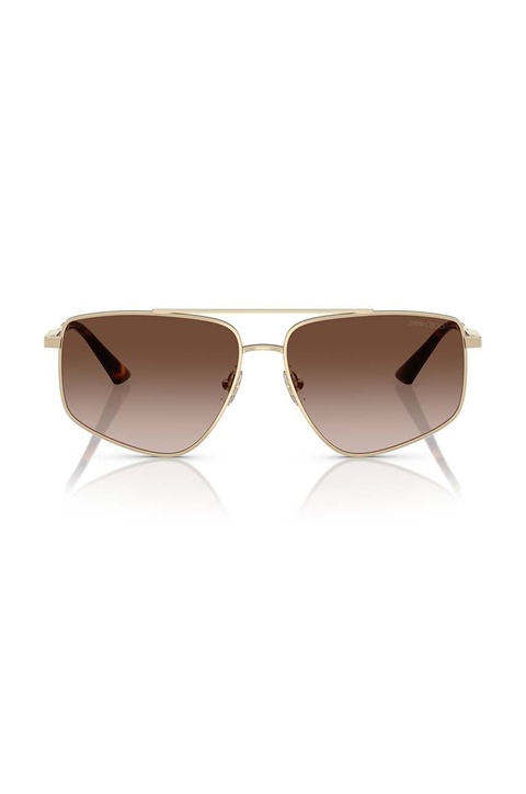 Jimmy Choo okulary przeciwsłoneczne damskie kolor złoty 0JC4011 - zdjęcie produktu nr 1