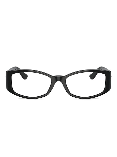 Versace geometric full-rim glasses - Black - zdjęcie produktu nr 1