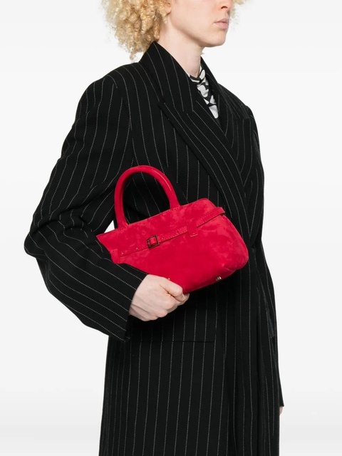 Manu Atelier Le Cambon suede tote bag - Red - zdjęcie produktu nr 2