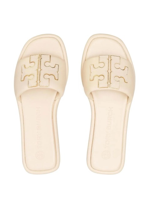 Tory Burch Double T Sport slides - Neutrals - zdjęcie produktu nr 2