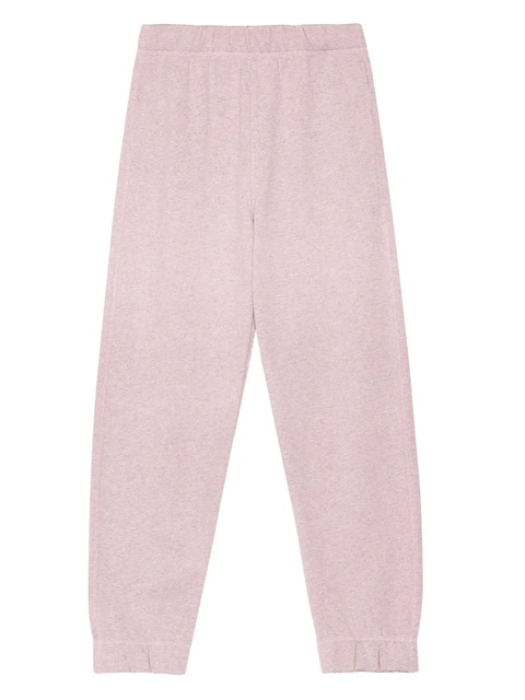 GANNI elastic-cuff cotton trousers - Pink - zdjęcie produktu nr 2