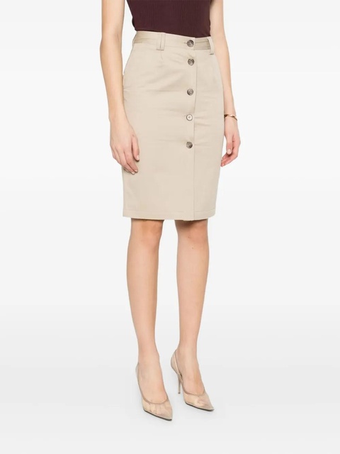 ANINE BING high-waisted skirt - Neutrals - zdjęcie produktu nr 2