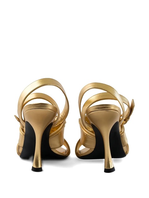 Valentino Garavani leather sandals - Gold - zdjęcie produktu nr 1