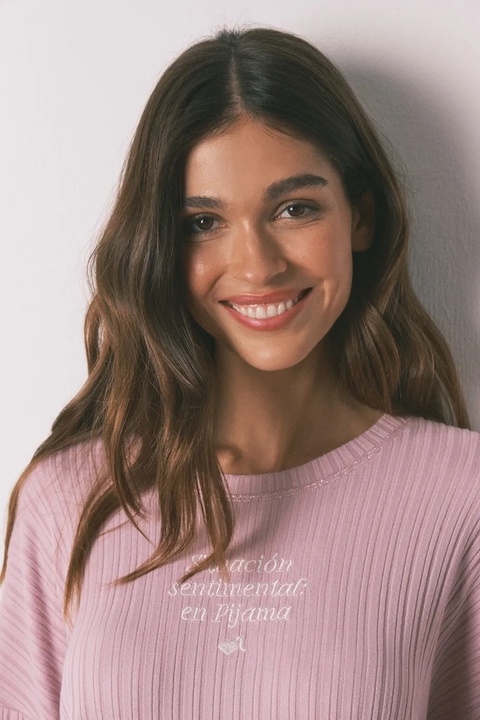 women'secret piżama damska kolor różowy 3132265 - zdjęcie produktu nr 2