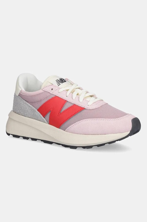 New Balance sneakersy 370 kolor różowy U370DB - zdjęcie produktu nr 1