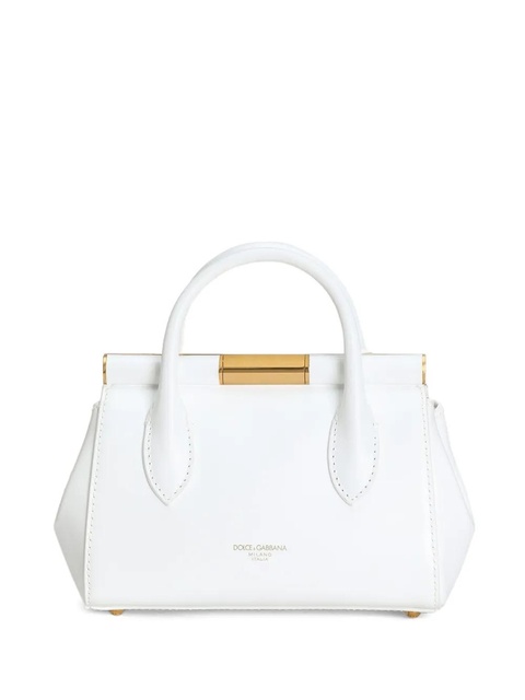 Dolce & Gabbana leather tote bag - White - zdjęcie produktu nr 2