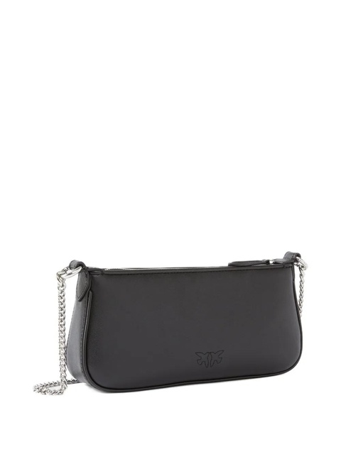 PINKO crystal-embellished chain cross body bag - Black - zdjęcie produktu nr 1