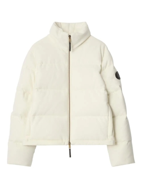 Burberry high-neck ambleside jacket - Neutrals - zdjęcie produktu nr 1