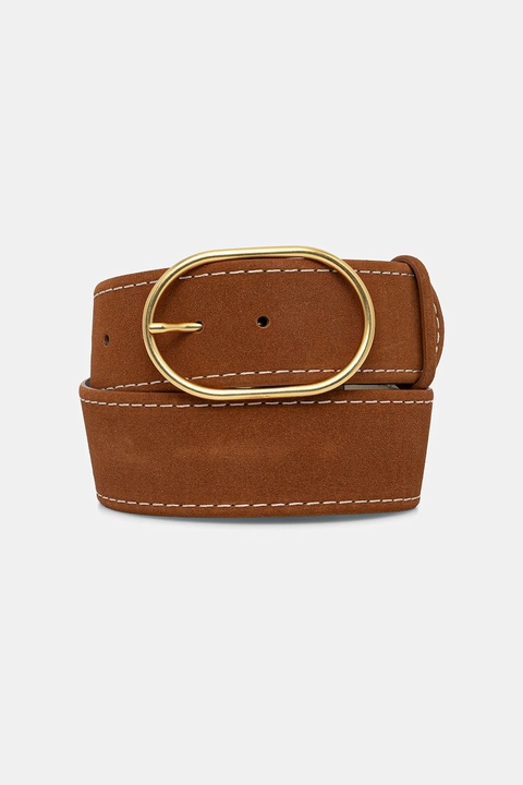 Gianni Chiarini pasek skórzany damski kolor brązowy CN.K00334 - zdjęcie produktu nr 1