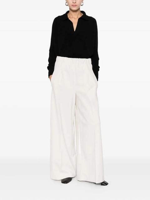 SOLOTRE V-neck sweater - Black - zdjęcie produktu nr 2