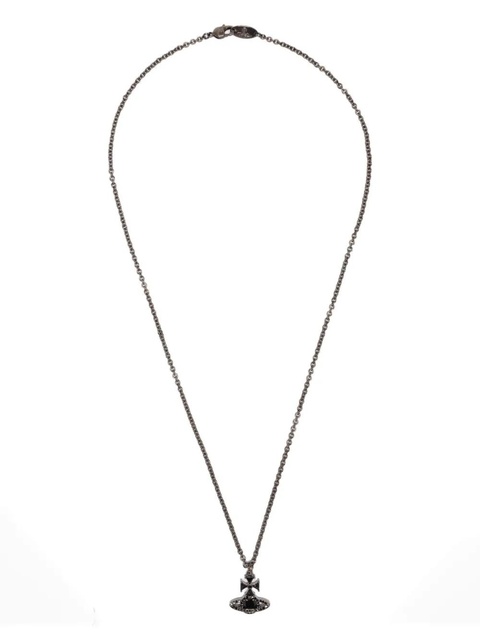 Vivienne Westwood Orb rhinestone-embellished necklace - Black - zdjęcie produktu nr 1