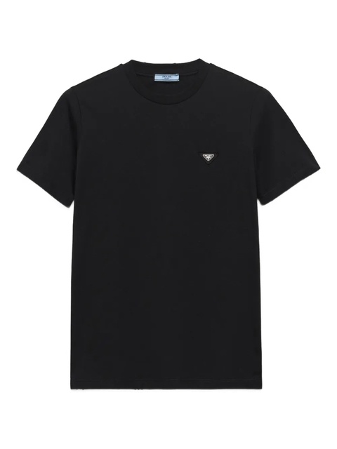 Prada cotton T-shirt - Black - zdjęcie produktu nr 1