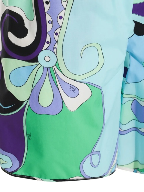 PUCCI Orchidee-print shorts - Blue - zdjęcie produktu nr 2