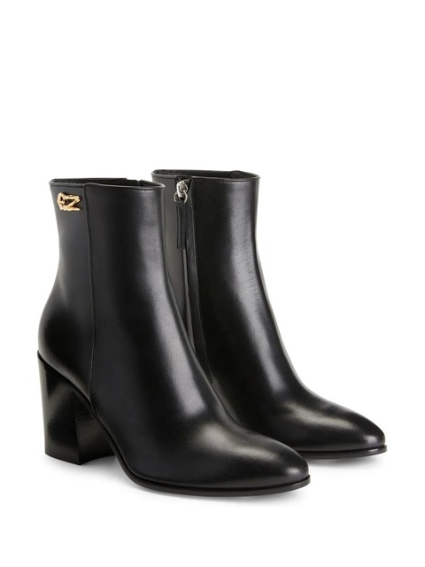 Giuseppe Zanotti 80mm Enriette ankle boots - Black - zdjęcie produktu nr 1