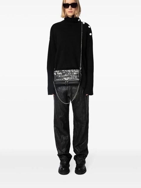 Zadig&Voltaire Rock clutch bag - Black - zdjęcie produktu nr 2