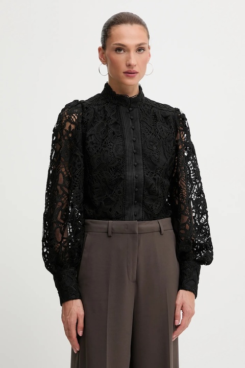 Bardot bluzka damska kolor czarny wzorzysta 59730TB3 - zdjęcie produktu nr 1