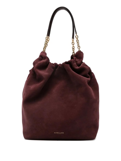 DeMellier Miami suede shoulder bag - Red - zdjęcie produktu nr 1