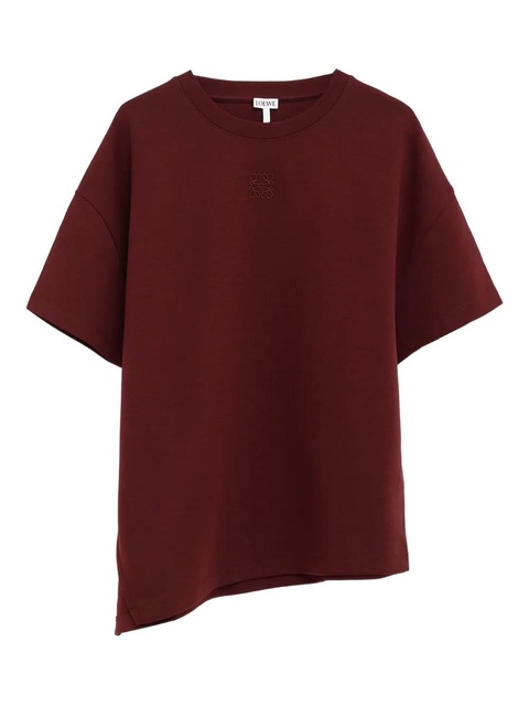 LOEWE embroidered-logo T-shirt - Purple - zdjęcie produktu nr 1