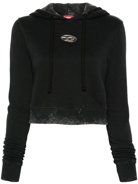 Diesel F-Slimmy-Hood-P5 hoodie - Black - zdjęcie produktu nr 1