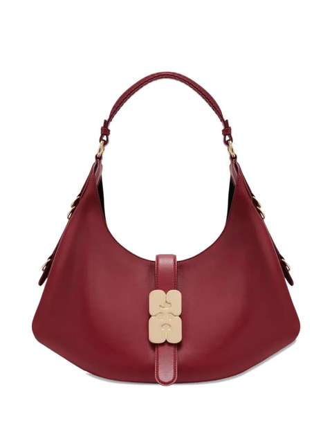 GANNI Kat buckle-detail small bag - Red - zdjęcie produktu nr 1