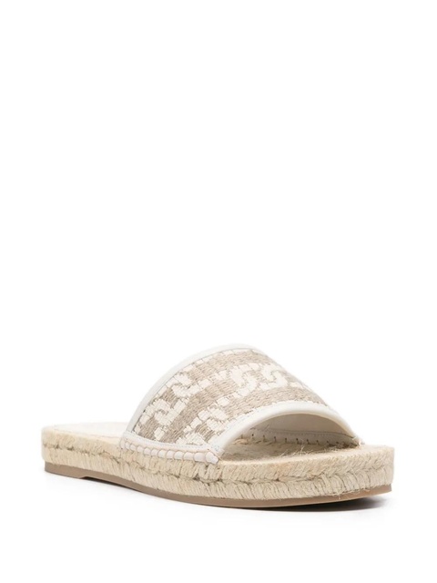 Tod's embroidered sandals - Neutrals - zdjęcie produktu nr 1