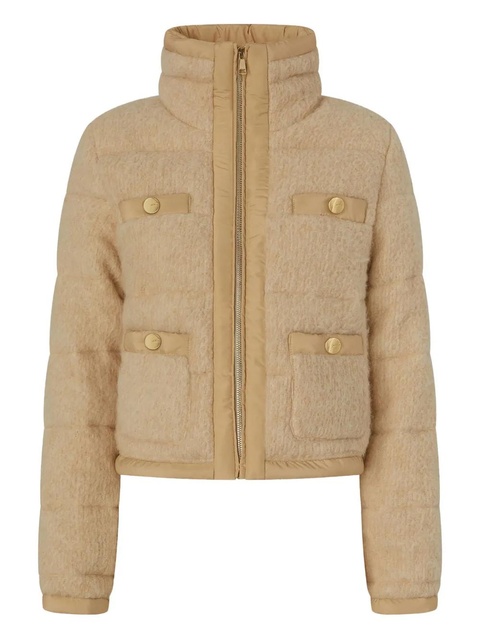 PINKO quilted high-neck jacket - Neutrals - zdjęcie produktu nr 1