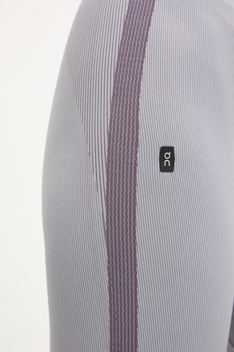 On legginsy do jogi Studio damskie kolor fioletowy wzorzyste 1WF10353857 - zdjęcie produktu nr 2