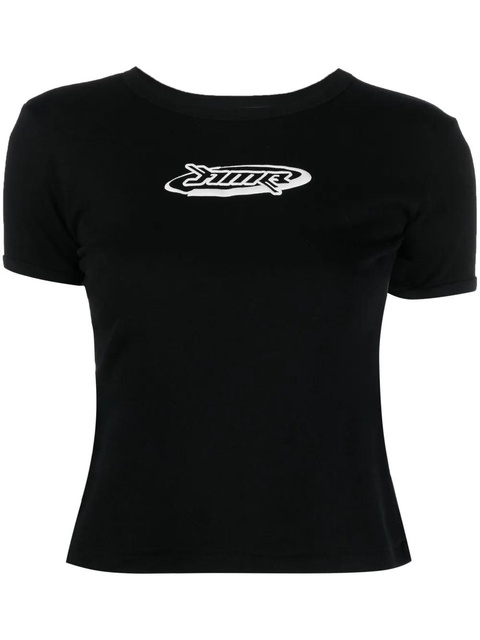 AMBUSH graphic-print cotton T-shirt - Black - zdjęcie produktu nr 1