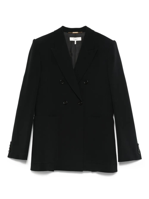Chloé double-breasted tailored blazer - Black - zdjęcie produktu nr 1
