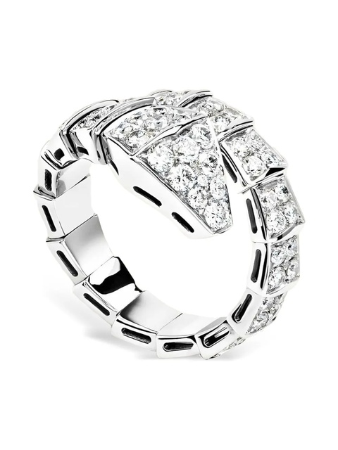 Bvlgari 18K white gold Serpenti Viper diamond ring - zdjęcie produktu nr 2