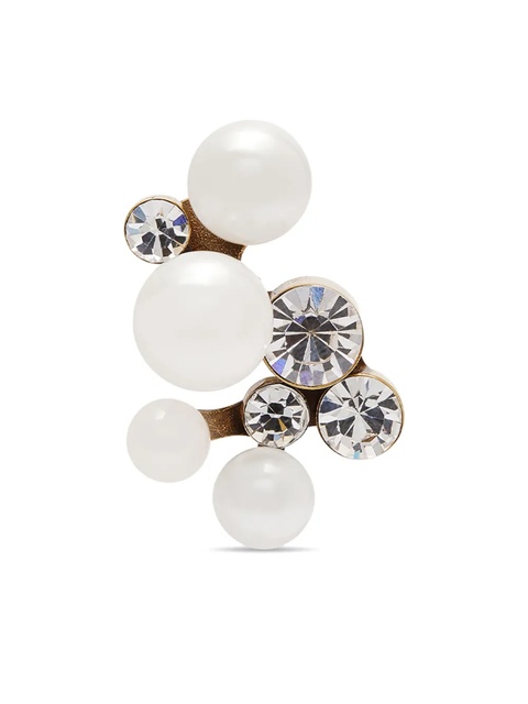 DRIES VAN NOTEN ornamented brass ring - Gold - zdjęcie produktu nr 1
