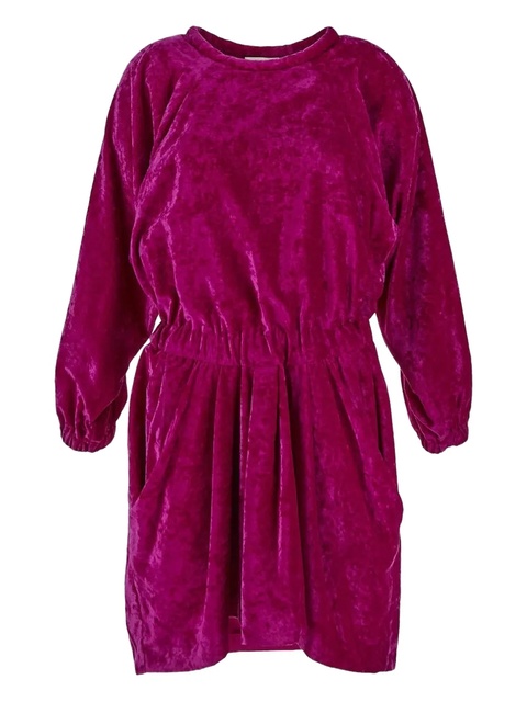 ISABEL MARANT velvet mini dress - Pink - zdjęcie produktu nr 1