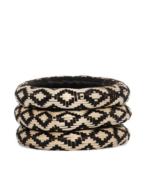 Johanna Ortiz Dancer's Essence bangles (set of three) - Black - zdjęcie produktu nr 1
