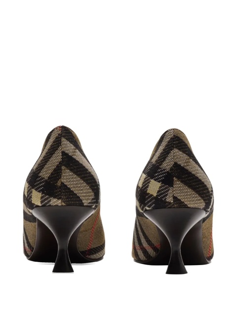 Burberry 55mm Check Dame pointed-toe pumps - Brown - zdjęcie produktu nr 2