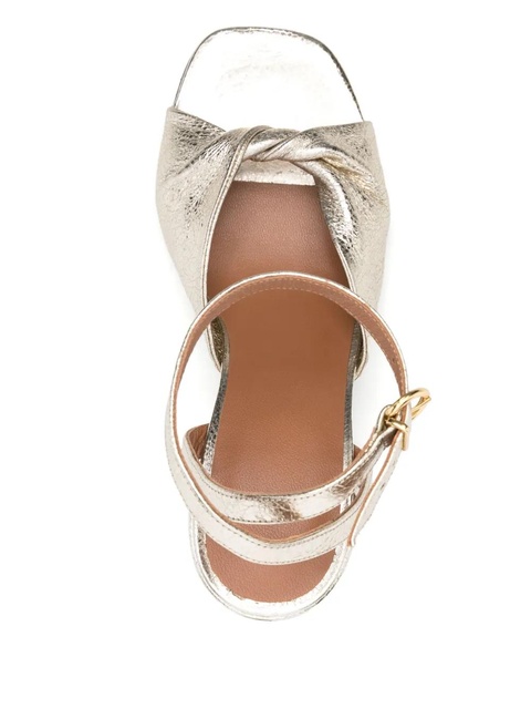 Maje 85mm metallic sandals - Gold - zdjęcie produktu nr 2