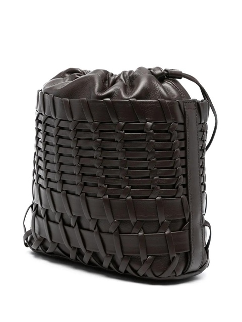 Hereu Trena interwoven shoulder bag - Brown - zdjęcie produktu nr 2