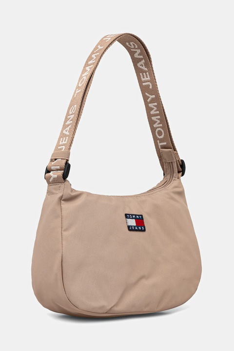Tommy Jeans torebka kolor beżowy AW0AW17888 - zdjęcie produktu nr 2