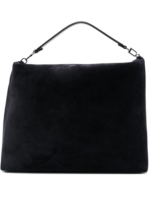 TOTEME bevel suede shoulder bag - Blue - zdjęcie produktu nr 1