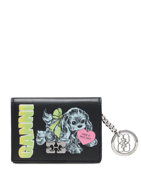 GANNI Puppy keychain car holder - Black - zdjęcie produktu nr 1