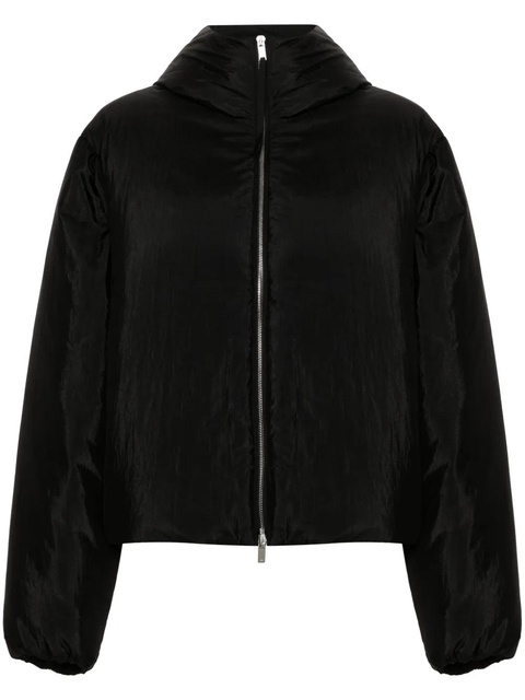 Jil Sander hooded puffer jacket - Black - zdjęcie produktu nr 1