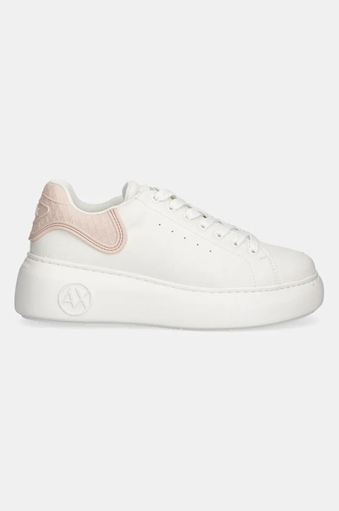 Armani Exchange sneakersy damskie kolor biały XDX188 XV937 U609 - zdjęcie produktu nr 2