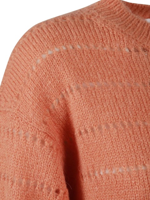 MARANT ÉTOILE Yona openwork sweater - Orange - zdjęcie produktu nr 2