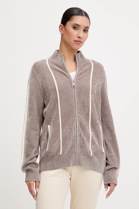 Guess bluza EMILIA damska kolor beżowy wzorzysta V5BQ09 Z1170 - zdjęcie produktu nr 1