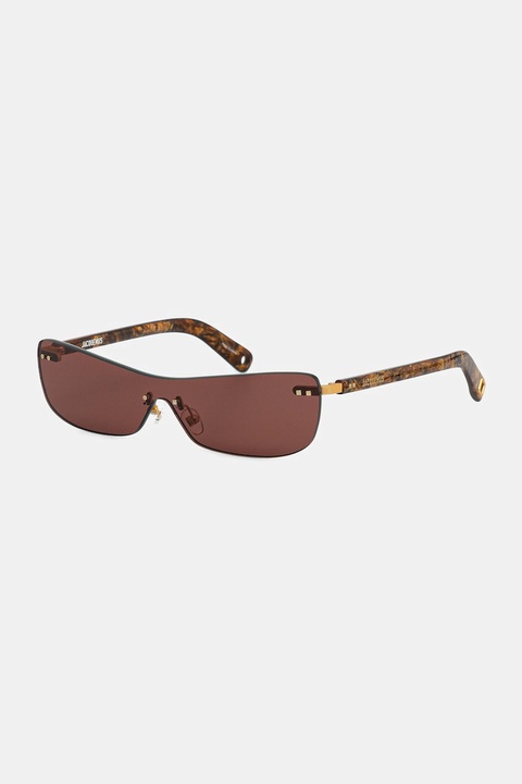 Jacquemus okulary przeciwsłoneczne MIRADA damskie kolor brązowy JAC69C2SUN - zdjęcie produktu nr 2