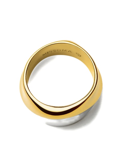 Missoma sculptural-molten statement ring - Gold - zdjęcie produktu nr 2